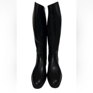 Aigle Black Rubber Sole